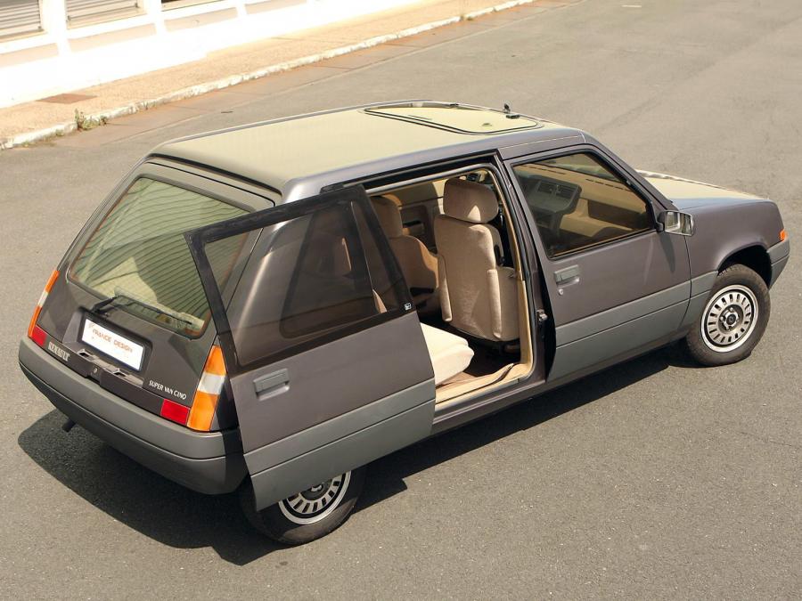  Renault Super Van Cinq concept by Heuliez 1985 года  (фото 3 из 4)